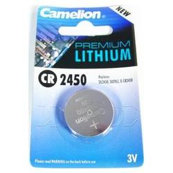 Camelion CR2450 Button Cell Lithium Battery, 1-Pack