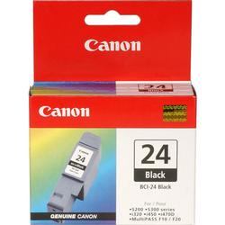 Canon BCI-24 Black Ink Cartridge - Black (6881A003)