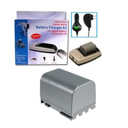 Eforcity Canon BP-2L12 / BP-2L14 Compatible Li-Ion Battery / Charger Set