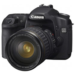Canon EOS 50D 15 Megapixel SLR Digital Camera w/28-135MM IS USM Lens, Live View & Face Detection, 3 LCD, 6.3fps, DIGIC 4 Image Processor & HDMI output