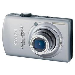 CANON USA - DIGITAL CAMERAS Canon PowerShot SD880 IS 10 Megapixel Digital Camera w/ UA Lens, 4x Optical Zoom, 28mm Wide Lens, Optical Image Stabilizer, & PureColor II 3 LCD - Silver