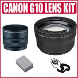 Canon TC-DC58D LA-DC58K Lens Accessory Kit for Powershot G10