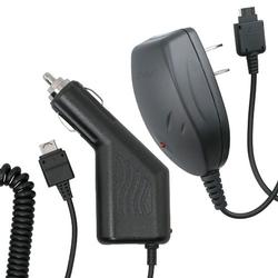 Eforcity Car Automobile / Home Wall Travel WALL CHARGER FOR SPRINT LG LX150 LX-150 RUMO