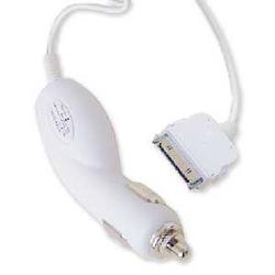 Wireless Emporium, Inc. Car Charger for Apple iPod Nano (White)