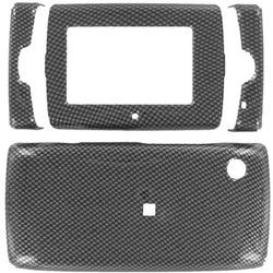 Wireless Emporium, Inc. Carbon Fiber Snap-On Protector Case Faceplate for Sidekick 2008