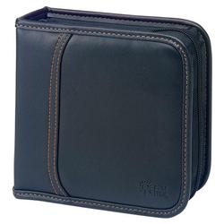 Case Logic 32 Capacity CD Wallet - Koskin - Black - 32 CD/DVD