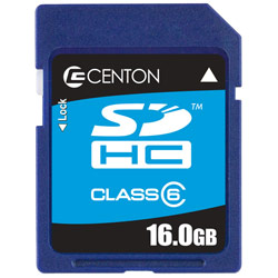 Centon Electronics Centon 16GB SDHC Card Class 6