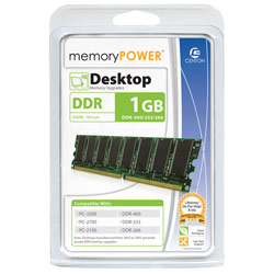 Centon 1GB PC3200 (400Mhz) DDR DIMM Desktop Memory