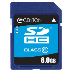 Centon 8GB SDHC Card Class 6
