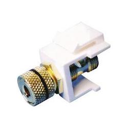 Channel Vision Banana Jack Insert - Audio Connector - Banana Jack (10-J-BJB-A)