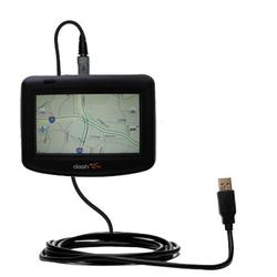 Gomadic Classic Straight USB Cable for the DASH DASH Express with Power Hot Sync and Charge capabilities - G