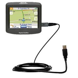 Gomadic Classic Straight USB Cable for the Magellan Roadmate 1212 with Power Hot Sync and Charge capabilitie