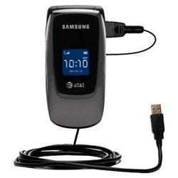 Gomadic Classic Straight USB Cable for the Samsung SGH-A226 with Power Hot Sync and Charge capabilities - Go