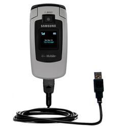Gomadic Classic Straight USB Cable for the Samsung SGH-T619 with Power Hot Sync and Charge capabilities - Go