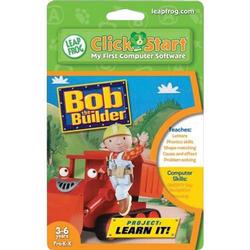 Leapfrog ClickStart: Bob the Builder, Project Learn It! Software