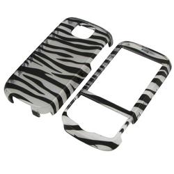 Eforcity Clip On Crystal Case for HTC Shadow II, Clear Zebra by Eforcity