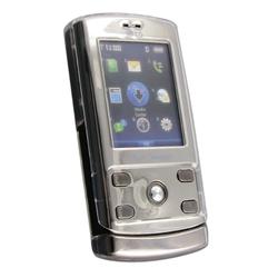 Eforcity Clip On Crystal Case for LG Decoy VX8610, Clear - by Eforcity