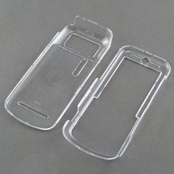 Eforcity Clip On Crystal Case for Motorola ZN5 Zine - Clear by Eforcity