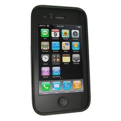 Eforcity Clip On Crystal Case w/ Cover for Apple iPhone 3G, Clear w/ Black Trim - by Eforcity