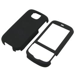 Eforcity Clip On Rubber Coated Case for HTC Shadow II, Black by Eforcity