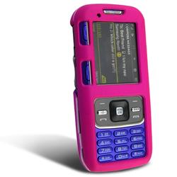 Eforcity Clip On Rubber Coated Case for Samsung SPH-M540 Rant - Hot Pink by Eforcity