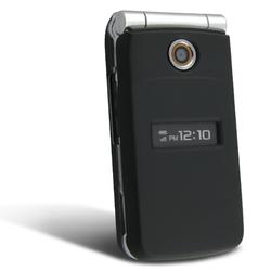 Eforcity Clip On Rubber Coated Case for Sony Ericsson TM506 - Black by Eforcity