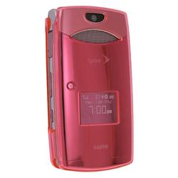 Eforcity Clip-on Crystal Case for Sanyo Katana LX 3800, Clear Pink by Eforcity