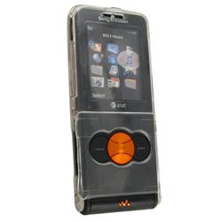 Eforcity Clip-on Crystal Case for Sony Ericsson W350, Clear by Eforcity