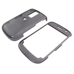 Eforcity Clip-on Crystal Case w/ Belt Clip for Blackberry Bold 9000, Clear Smoke by Eforcity