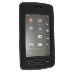 Eforcity Clip-on Rubber Coated Case for LG VU CU915 / CU920, Black by Eforcity