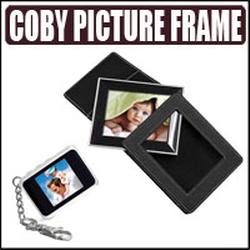 Coby DP240 2.4-inch Portable Digital Photo Album MP3 Player With Digital Photo Keychain
