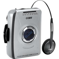 Coby Electronics CX-49 Personal AM/FM Stereo Cassette Player - Radio/Cassette Player