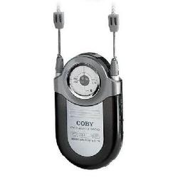 Coby Electronics CX-7 Mini AM/FM Radio Tuner (CX7BLK)