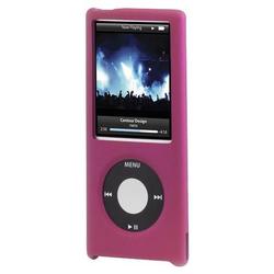 Contour Design Contour Multimedia Player HardSkin for iPod Touch - Silicone - Fuscia