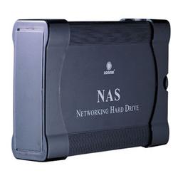 CoolMax Coolmax CN-590 3.5 Hard Drive NAS Enclosure - Network Storage Enclosure - 1 x 3.5 - 1/3H Internal