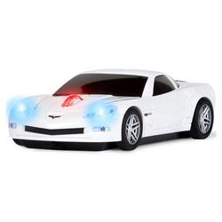 Road Mice Corvette (White) Wireless Cordless USB Optical Laser Mouse