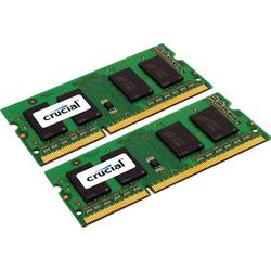 CRUCIAL TECHNOLOGY Crucial 4GB DDR3 SDRAM Memory Module - 4GB (2 x 2GB) - 1066MHz DDR3-1066/PC3-8500 - Non-ECC - DDR3 SDRAM - 204-pin SoDIMM