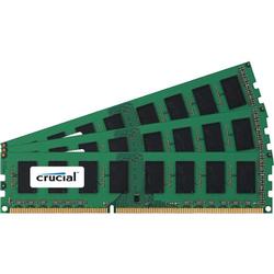 Crucial 6G25664BA13 6GB kit (2Gx3), 240-pin DIMM, DDR3 PC3-10600 memory module