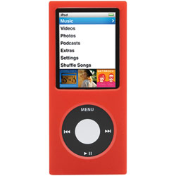 Cygnett Cyn4dsr Groove Shield Duotone Blossom For Ipod(r) Nano 4g (scribble Red)