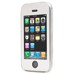 Cygnett GroovePocket Crystal Protective Case for iPhone - Clear, Silver
