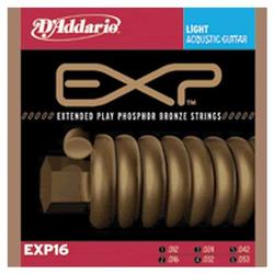D'addario D'Addario Extended Play Phosphur Bronze Acoustic Guitar Strings EXP16 - Light