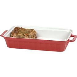 Davco Silver Ltd Davco Red rectangular ceramic dish