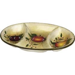 Davco Silver Ltd Davco Tuscany fruit design large oval plate