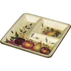 Davco Silver Ltd Davco Tuscany fruit design square serving dish