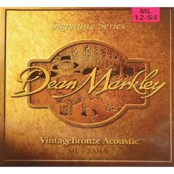 Dean Markley ML2004 Vintage Bronze Acoustic Guitar Strings