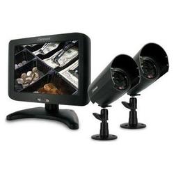 Defender SPARTAN3 Compact Security System with 8 LCD Monitor & 2 Hi-Res Indoor/Outdoor Night Visio