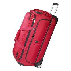 Delsey 40228RD Helium Hyperlite 32in. Rolling Duffel - Fire Red