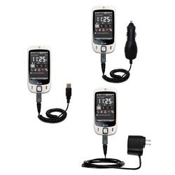 Gomadic Deluxe Kit for the Verizon XV6900 includes a USB cable with Car and Wall Charger - Brand w/