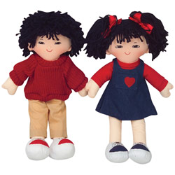 Dexter Doll Dex306a-boy/girl Asian Boy Girl Cuddly Dolls