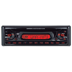 DUAL Dual XDM6620 AM/FM/CD/MP3/WMA Receiver - Detachable Face, I-Plug Interface Cable